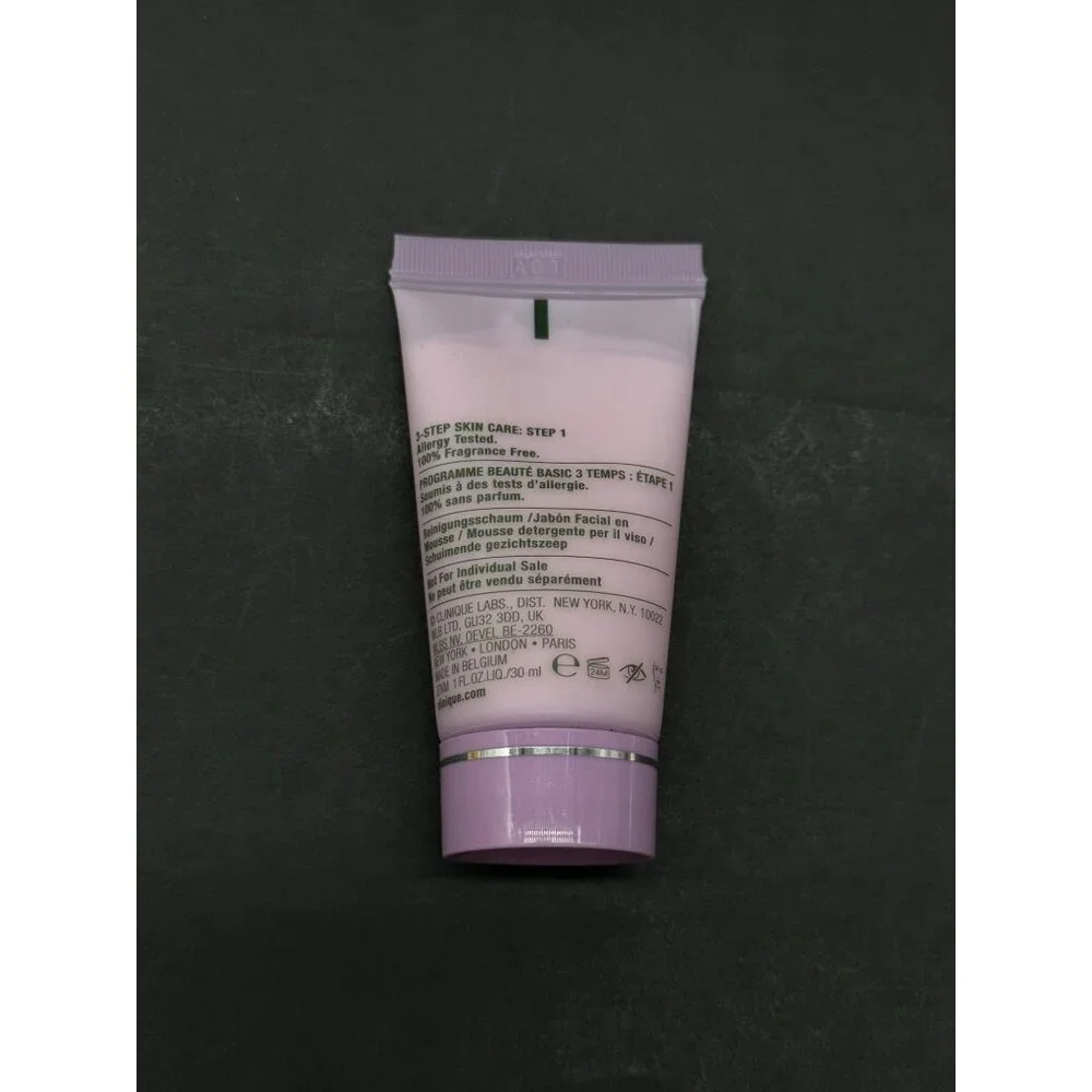 Clinique All About Clean Foaming Facial Soap Crème Mousse Nettoyante - 1Fl Oz